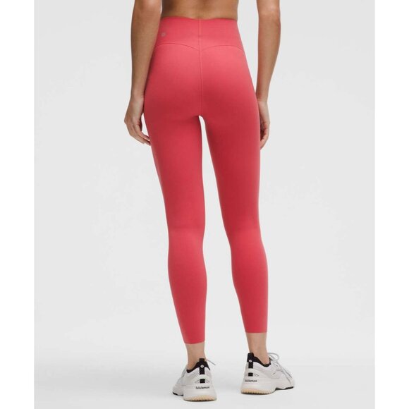 Lululemon Glow Up Super-High-Rise Tight 25 Inch W5FZES in DTRE Desert Red Size 8 - Picture 2 of 10